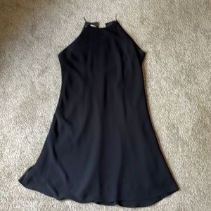 Black cocktail dress